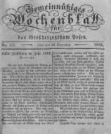 Gemeinn&uuml;tziges Wochenblatt f&uuml;r das Grossherzogthum Posen. 1836.12.23 No.52