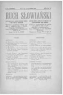 Ruch Słowiański: miesięcznik poświęcony życiu i kulturze Słowian. 1929 R.2 nr6