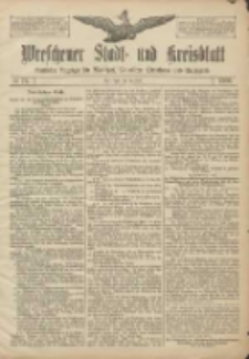 Wreschener Stadt und Kreisblatt: amtlicher Anzeiger für Wreschen, Miloslaw, Strzalkowo und Umgegend 1906.07.10 Nr79