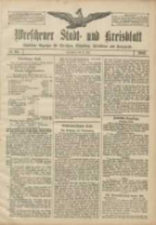 Wreschener Stadt und Kreisblatt: amtlicher Anzeiger f&uuml;r Wreschen, Miloslaw, Strzalkowo und Umgegend 1906.07.24 Nr85