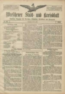 Wreschener Stadt und Kreisblatt: amtlicher Anzeiger für Wreschen, Miloslaw, Strzalkowo und Umgegend 1906.07.24 Nr85