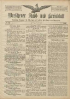 Wreschener Stadt und Kreisblatt: amtlicher Anzeiger für Wreschen, Miloslaw, Strzalkowo und Umgegend 1906.07.26 Nr86