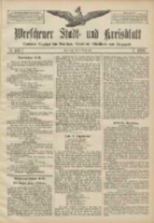 Wreschener Stadt und Kreisblatt: amtlicher Anzeiger f&uuml;r Wreschen, Miloslaw, Strzalkowo und Umgegend 1906.09.01 Nr102