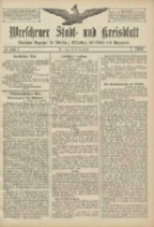 Wreschener Stadt und Kreisblatt: amtlicher Anzeiger f&uuml;r Wreschen, Miloslaw, Strzalkowo und Umgegend 1906.09.18 Nr109