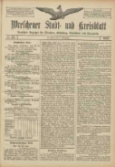 Wreschener Stadt und Kreisblatt: amtlicher Anzeiger f&uuml;r Wreschen, Miloslaw, Strzalkowo und Umgegend 1906.09.27 Nr113
