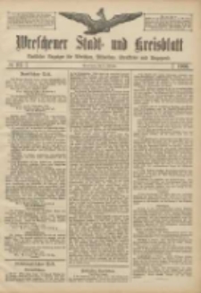 Wreschener Stadt und Kreisblatt: amtlicher Anzeiger f&uuml;r Wreschen, Miloslaw, Strzalkowo und Umgegend 1906.10.06 Nr117