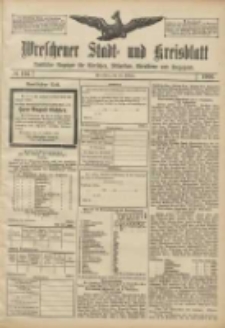 Wreschener Stadt und Kreisblatt: amtlicher Anzeiger f&uuml;r Wreschen, Miloslaw, Strzalkowo und Umgegend 1906.10.23 Nr124