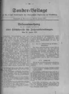 Amtsblatt der Königlichen Preussischen Regierung zu Bromberg. 1917.01.27 No.4