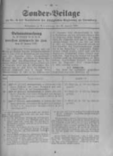Amtsblatt der K&ouml;niglichen Preussischen Regierung zu Bromberg. 1917.02.03 No.5