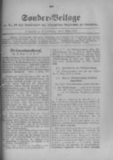 Amtsblatt der K&ouml;niglichen Preussischen Regierung zu Bromberg. 1917.03.10 No.10