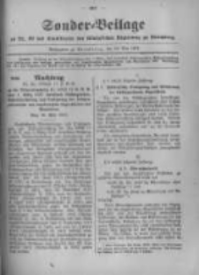 Amtsblatt der K&ouml;niglichen Preussischen Regierung zu Bromberg. 1917.05.12 No.19