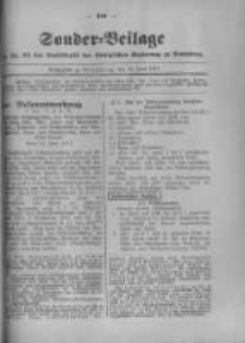 Amtsblatt der Königlichen Preussischen Regierung zu Bromberg. 1917.06.16 No.24