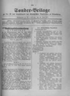 Amtsblatt der K&ouml;niglichen Preussischen Regierung zu Bromberg. 1917.08.04 No.31