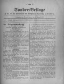 Amtsblatt der Königlichen Preussischen Regierung zu Bromberg. 1917.09.01 No.35