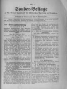 Amtsblatt der Königlichen Preussischen Regierung zu Bromberg. 1917.09.29 No.39