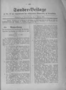 Amtsblatt der Königlichen Preussischen Regierung zu Bromberg. 1917.10.13 No.41