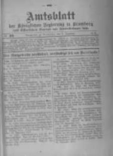 Amtsblatt der K&ouml;niglichen Preussischen Regierung zu Bromberg. 1917.12.08 No.49