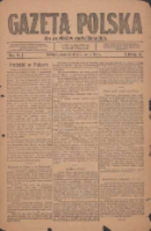 Gazeta Polska dla Powiatów Nadwiślańskich 1920.03.11 R.1 Nr6