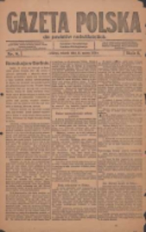 Gazeta Polska dla Powiatów Nadwiślańskich 1920.03.16 R.1 Nr8