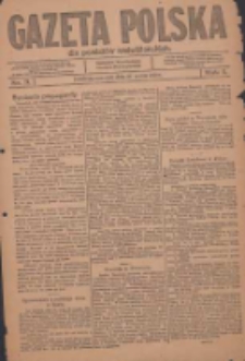 Gazeta Polska dla Powiatów Nadwiślańskich 1920.03.18 R.1 Nr9
