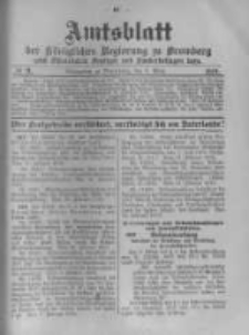 Amtsblatt der K&ouml;niglichen Preussischen Regierung zu Bromberg. 1918.03.02 No.9