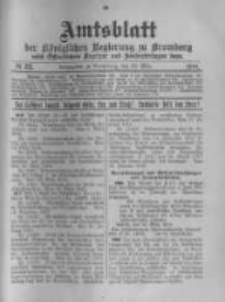 Amtsblatt der Königlichen Preussischen Regierung zu Bromberg. 1918.03.23 No.12