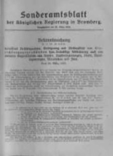 Amtsblatt der Königlichen Preussischen Regierung zu Bromberg. 1918.03.30 No.13