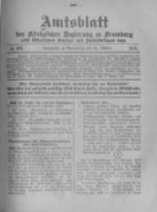 Amtsblatt der Königlichen Preussischen Regierung zu Bromberg. 1918.10.19 No.42