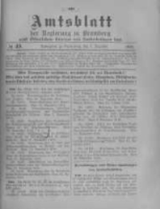 Amtsblatt der K&ouml;niglichen Preussischen Regierung zu Bromberg. 1918.12.07 No.49