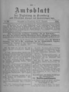 Amtsblatt der Königlichen Preussischen Regierung zu Bromberg. 1918.12.21 No.51