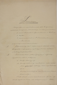 Plenipotencja właścicieli d&oacute;br gostyńskich