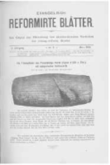 Evangelisch Reformirte Blätter. 1895 Jg.5 nr3
