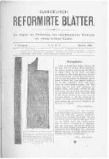 Evangelisch Reformirte Blätter. 1895 Jg.5 nr9
