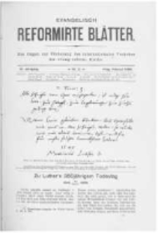 Evangelisch Reformirte Blätter. 1896 Jg.6 nr2