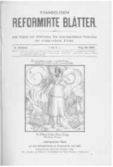 Evangelisch Reformirte Blätter. 1896 Jg.6 nr5