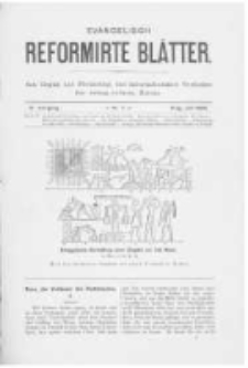 Evangelisch Reformirte Blätter. 1896 Jg.6 nr7