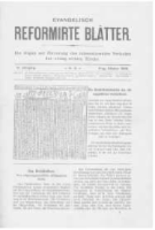 Evangelisch Reformirte Blätter. 1896 Jg.6 nr9