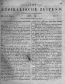 Allgemeine Musikalische Zeitung. 1817 no.3