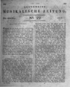 Allgemeine Musikalische Zeitung. 1817 no.22