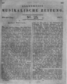 Allgemeine Musikalische Zeitung. 1817 no.25