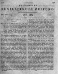 Allgemeine Musikalische Zeitung. 1817 no.26
