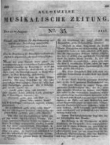 Allgemeine Musikalische Zeitung. 1817 no.35