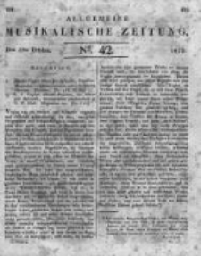 Allgemeine Musikalische Zeitung. 1817 no.42