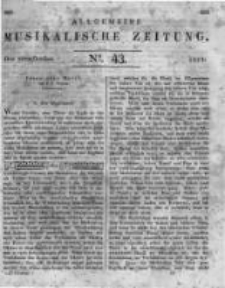 Allgemeine Musikalische Zeitung. 1817 no.43