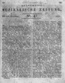 Allgemeine Musikalische Zeitung. 1817 no.47