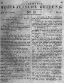 Allgemeine Musikalische Zeitung. 1823 no.6