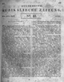 Allgemeine Musikalische Zeitung. 1823 no.18