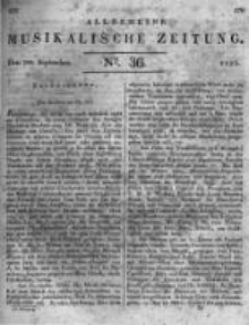 Allgemeine Musikalische Zeitung. 1823 no.36