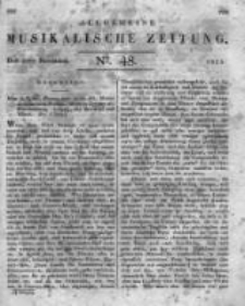 Allgemeine Musikalische Zeitung. 1823 no.48