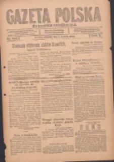 Gazeta Polska dla Powiatów Nadwiślańskich 1920.09.09 R.1 Nr136